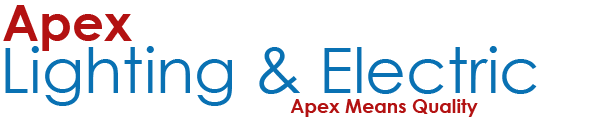Logo, Apex Lighting & Electric - Electrical Contractors